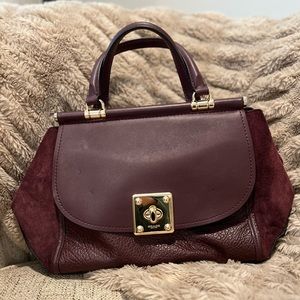 Coach Handbag - eggplant